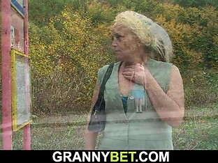 Elderly lad is paying for steamy sex with a sexy teen bitch