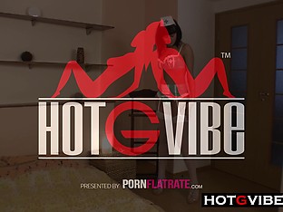 Horny Anal Dildoing Nurse